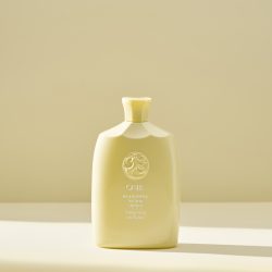 Luxurious hair product in elegant bottle design